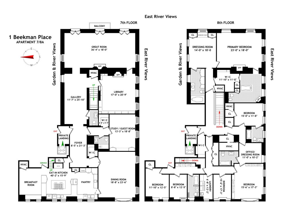 1 Beekman Place, Unit 7/8A photo 23