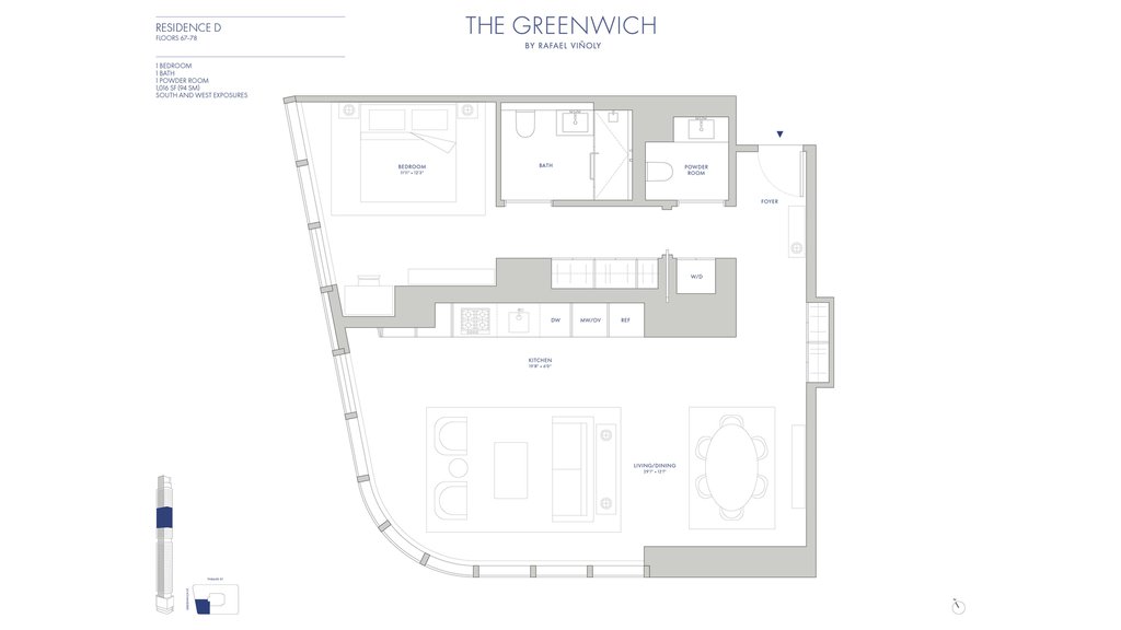125 Greenwich Street, Unit 68D photo 11