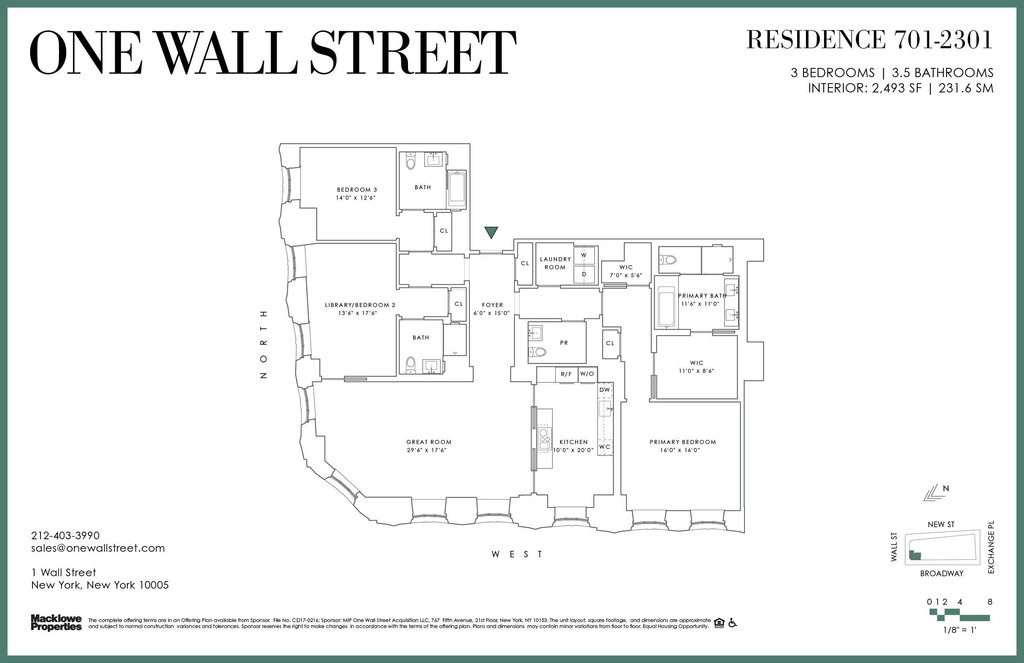 1 Wall Street, Unit 1801 photo 13