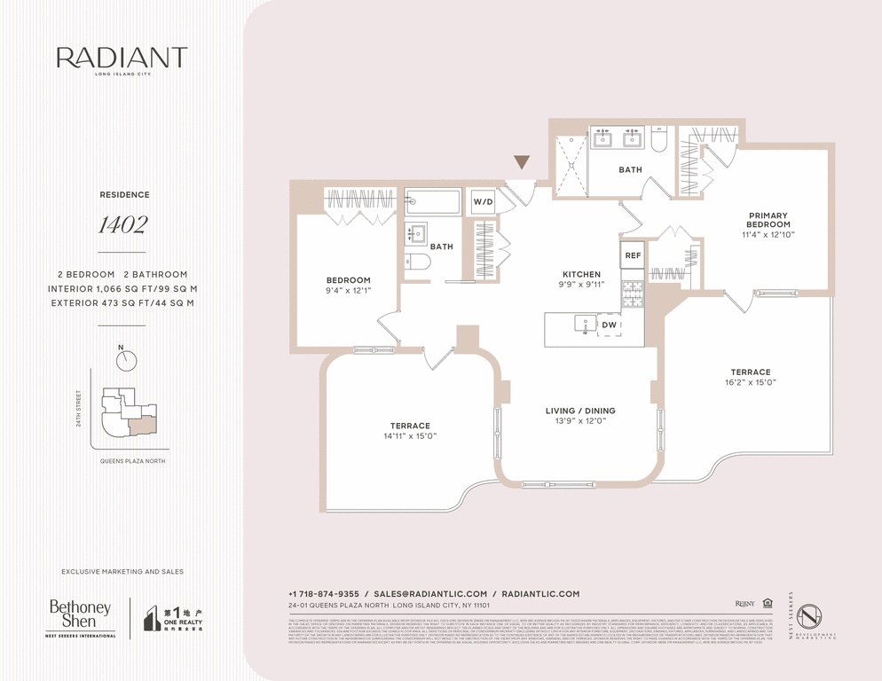 24-01 Queens Plaza North, Unit 1402 photo 23