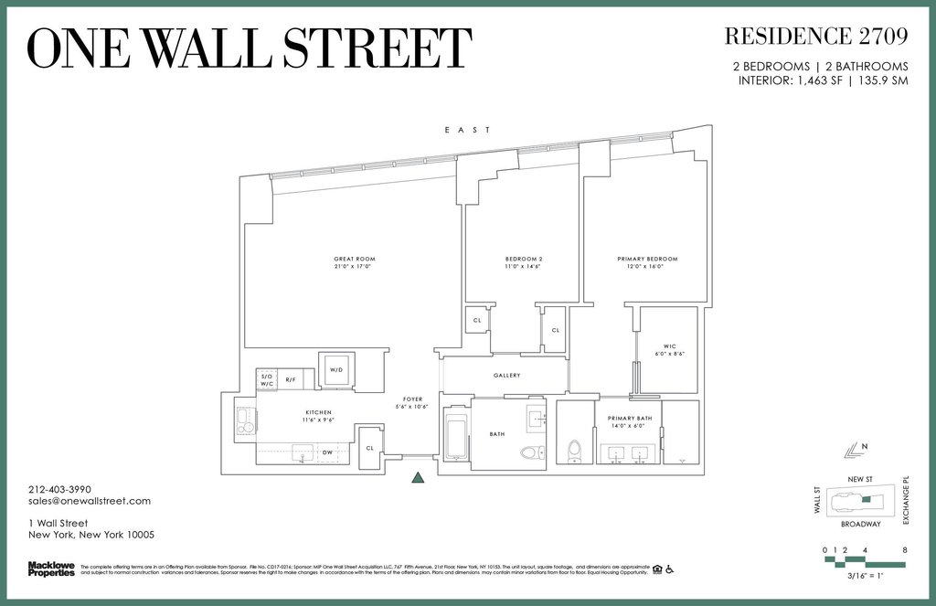 1 Wall Street, Unit 2709 photo 10