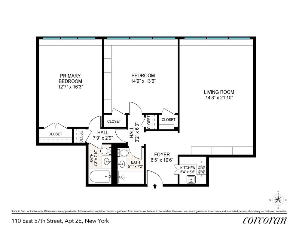 110 East 57th Street, Unit 2E photo 7