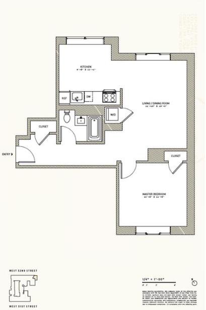 416 West 52nd Street, Unit 520 photo 16