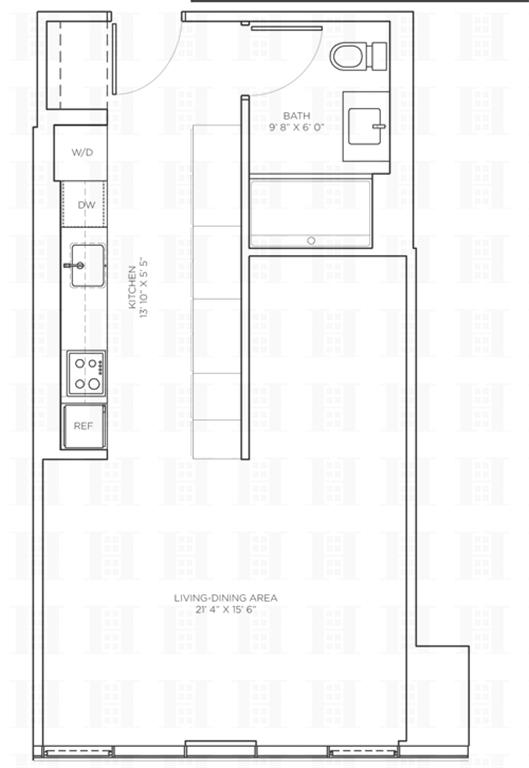 540 West 49th Street, Unit 509N photo 15