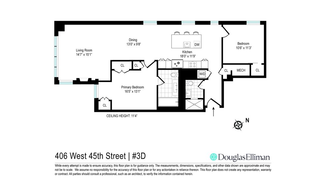 406 West 45th Street, Unit 3D photo 11