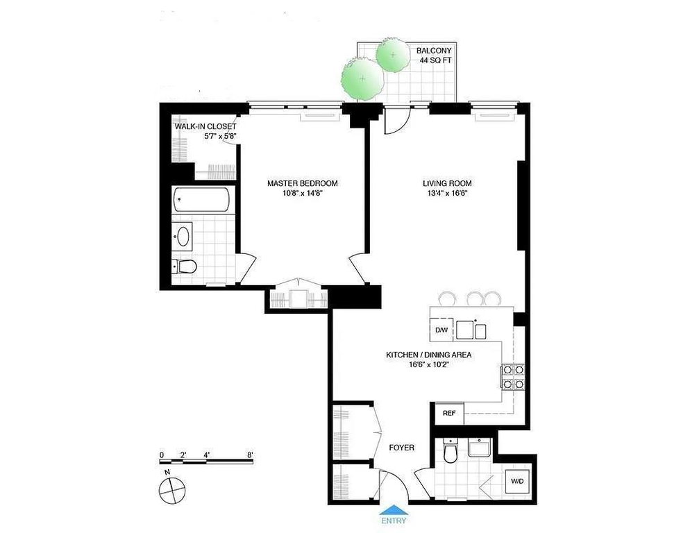 454 West 54th Street, Unit 4K photo 12