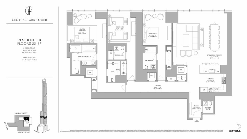 217 West 57th Street, Unit 33B photo 26