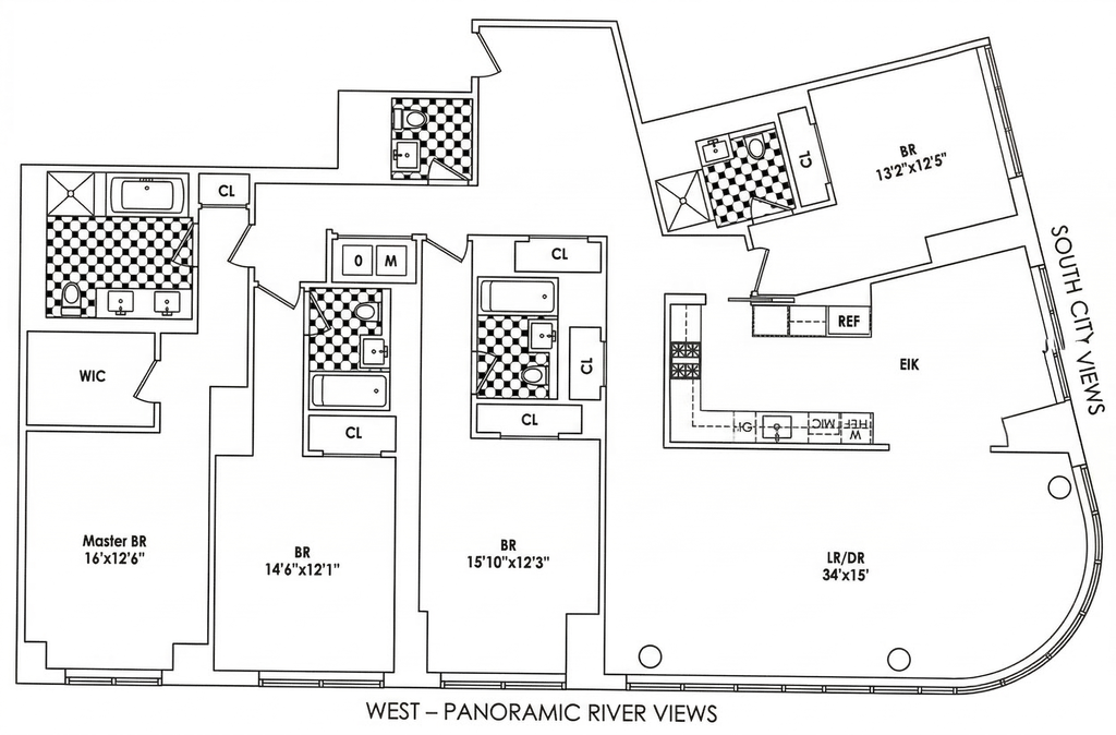 50 Riverside Boulevard, Unit 10L photo 23