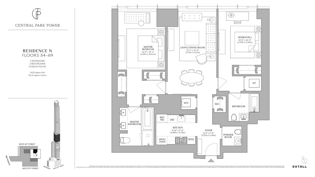 217 West 57th Street, Unit 68N photo 22