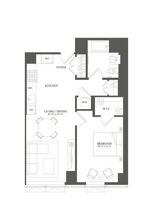 3 Court Square, Unit 614 photo 19
