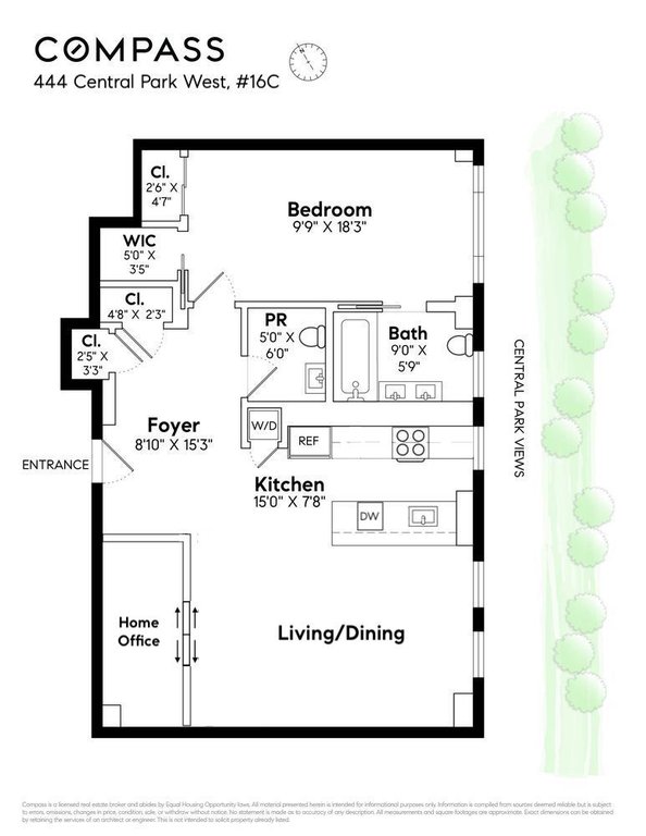 444 Central Park West, Unit 16C photo 12