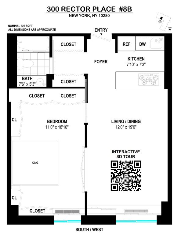 300 Rector Place, Unit 8B photo 14