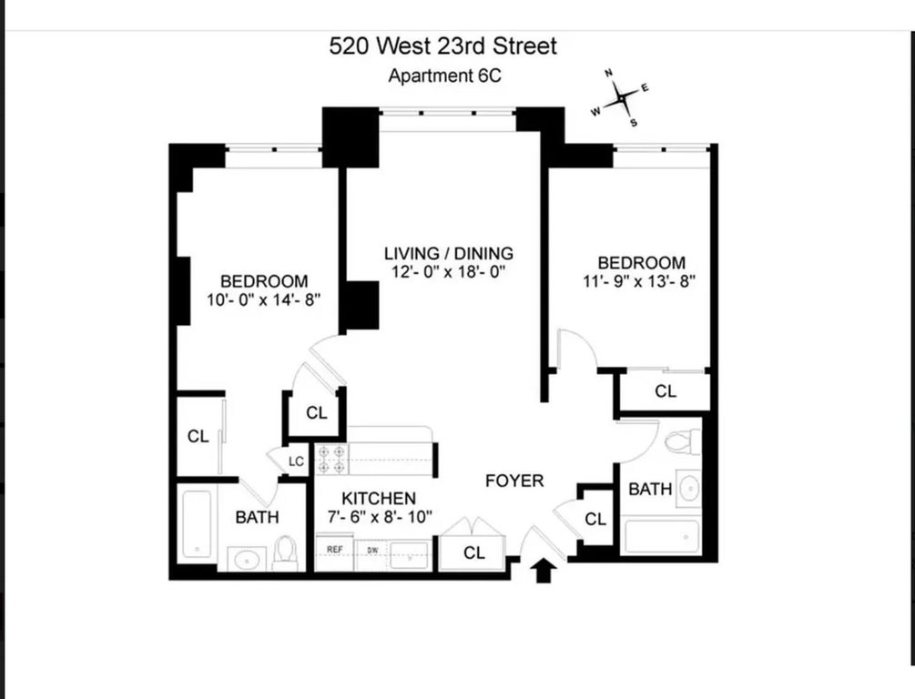520 West 23rd Street, Unit 6C photo 13