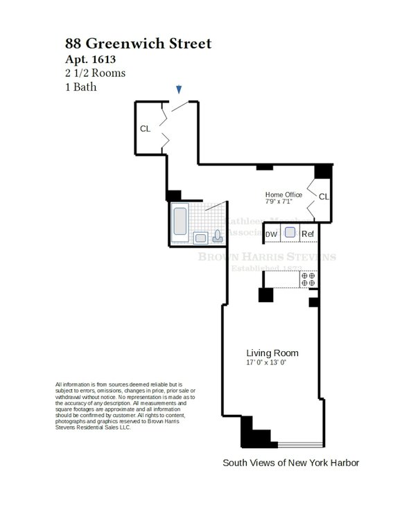 88 Greenwich Street, Unit 1613 photo 10