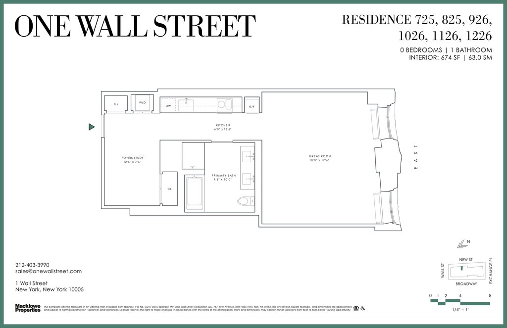 1 Wall Street, Unit 926 photo 7