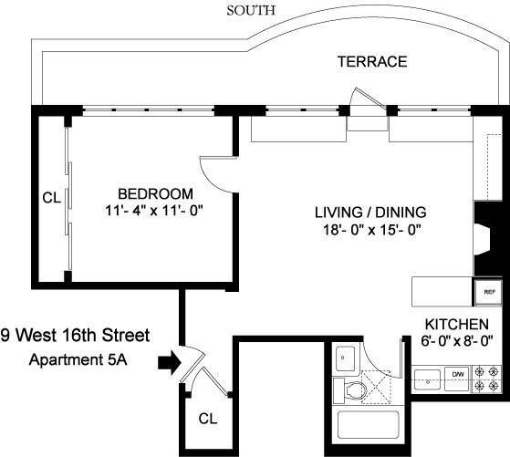 9 West 16th Street, Unit 5A photo 9