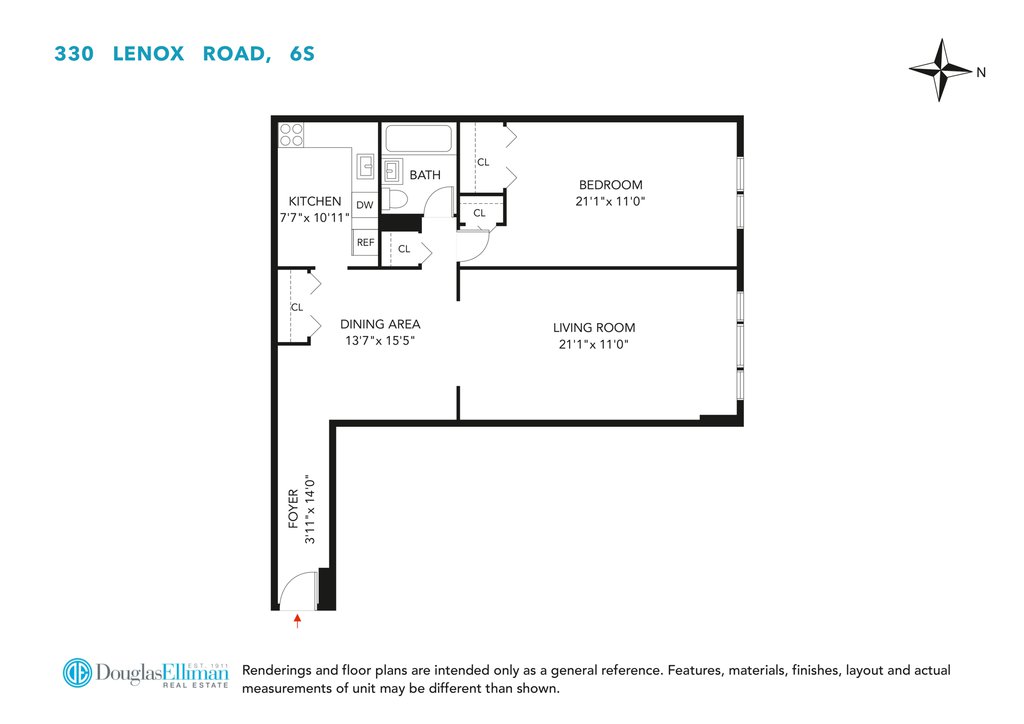 330 Lenox Road, Unit 6S photo 9