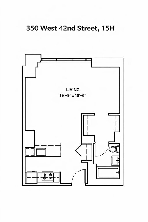 350 West 42nd Street, Unit 15H photo 12