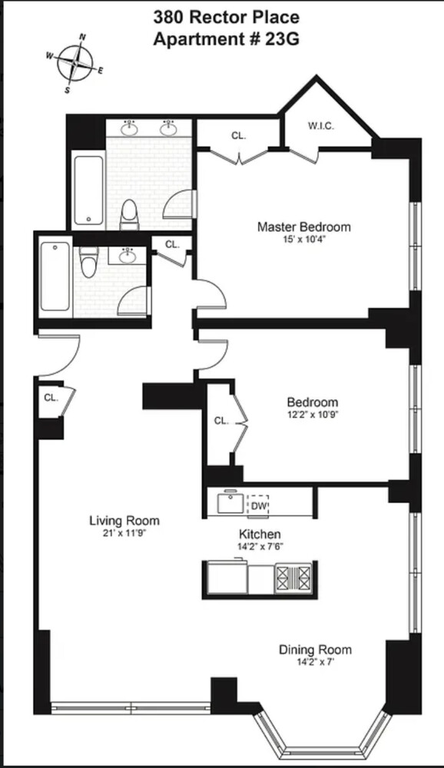 380 Rector Place, Unit 23G photo 14