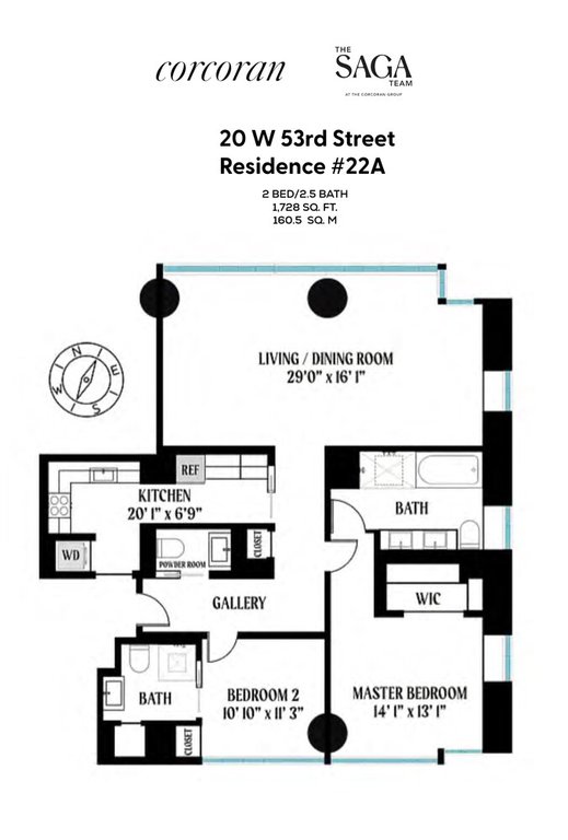 20 West 53rd Street, Unit 22A photo 14