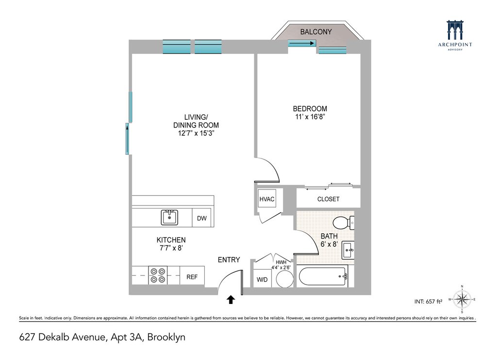 627 Dekalb Avenue, Unit 3A photo 9