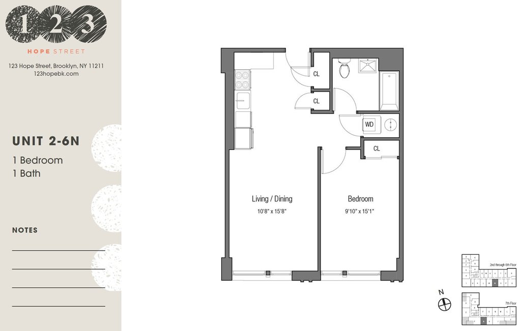 123 Hope Street, Unit 6N photo 12
