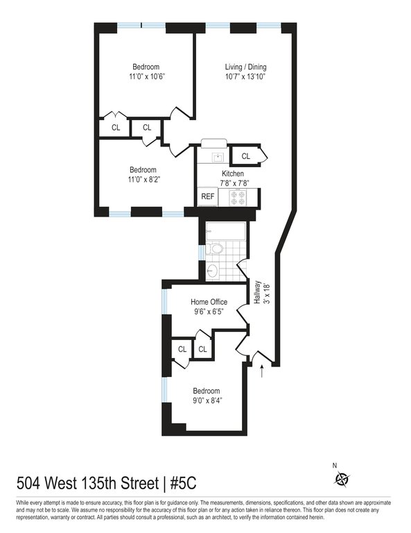 504 West 135th Street, Unit 5C photo 13