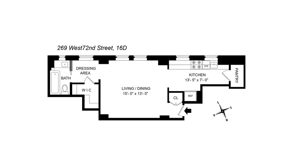 269 West 72nd Street, Unit 16D photo 7