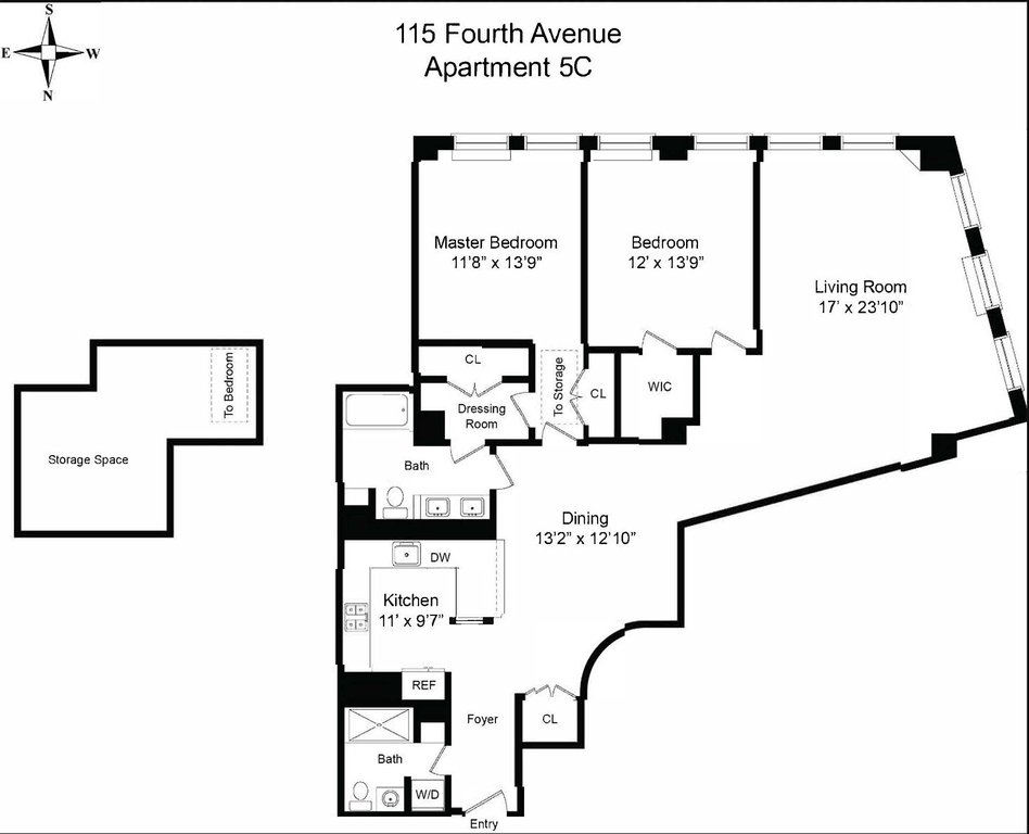 115 Fourth Avenue, Unit 5C photo 11