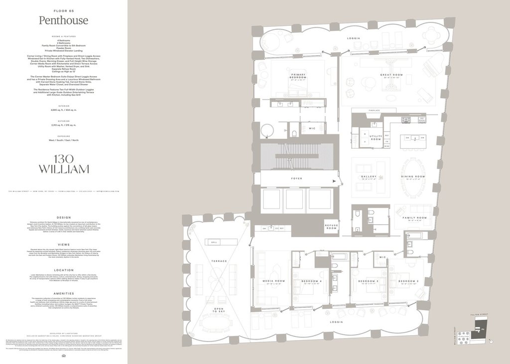 130 William Street, Unit PH65 photo 16