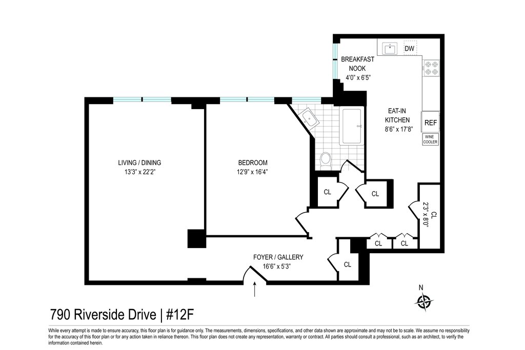 790 Riverside Drive, Unit 12F photo 11