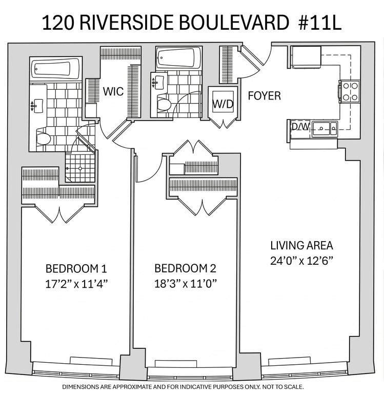 120 Riverside Boulevard, Unit 11L photo 13