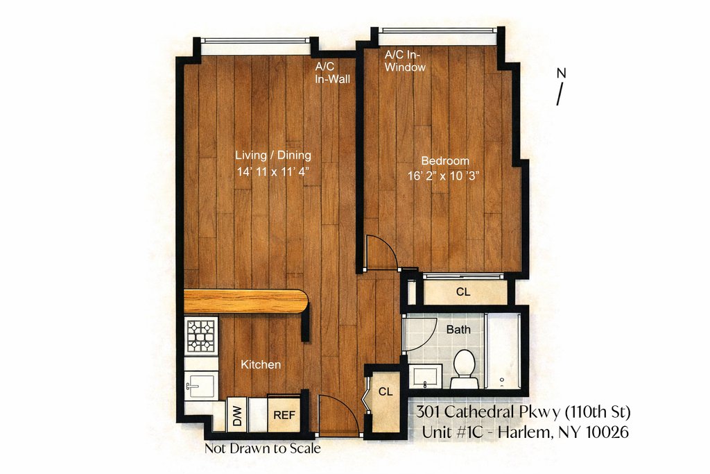 301 West 110th Street, Unit 1C photo 10