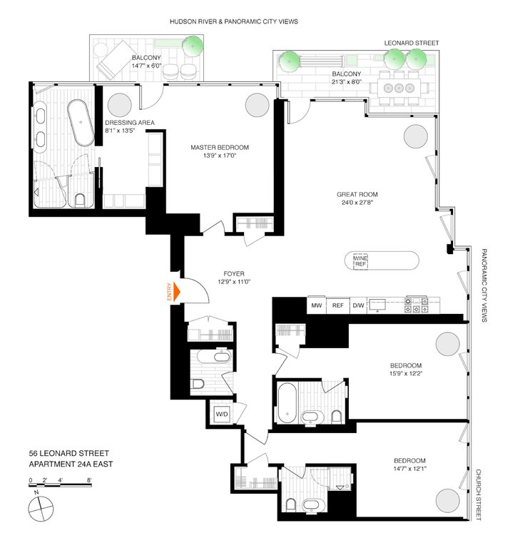 56 Leonard Street, Unit 24AE photo 2