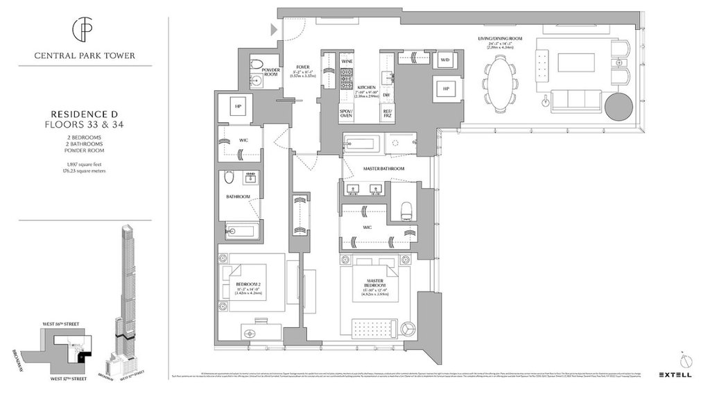 217 West 57th Street, Unit 36D photo 26