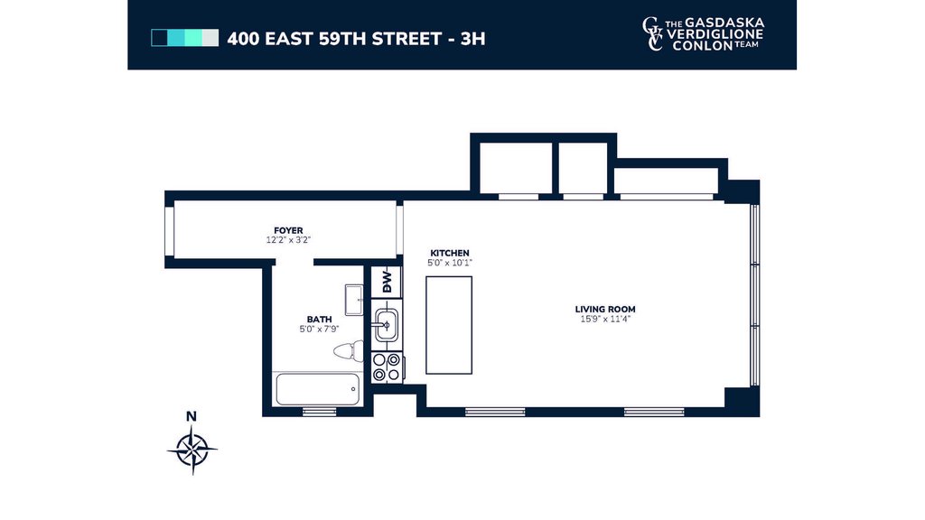 400 East 59th Street, Unit 3H photo 14
