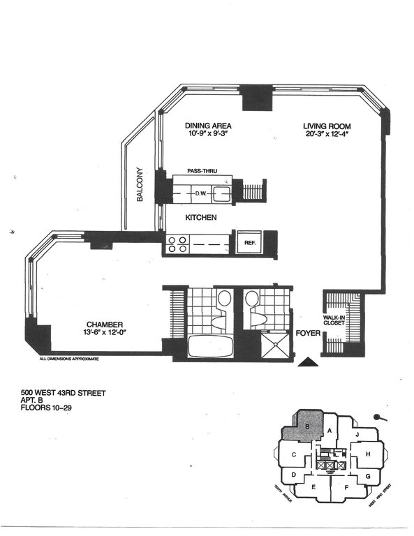 500 West 43rd Street, Unit 21B photo 13