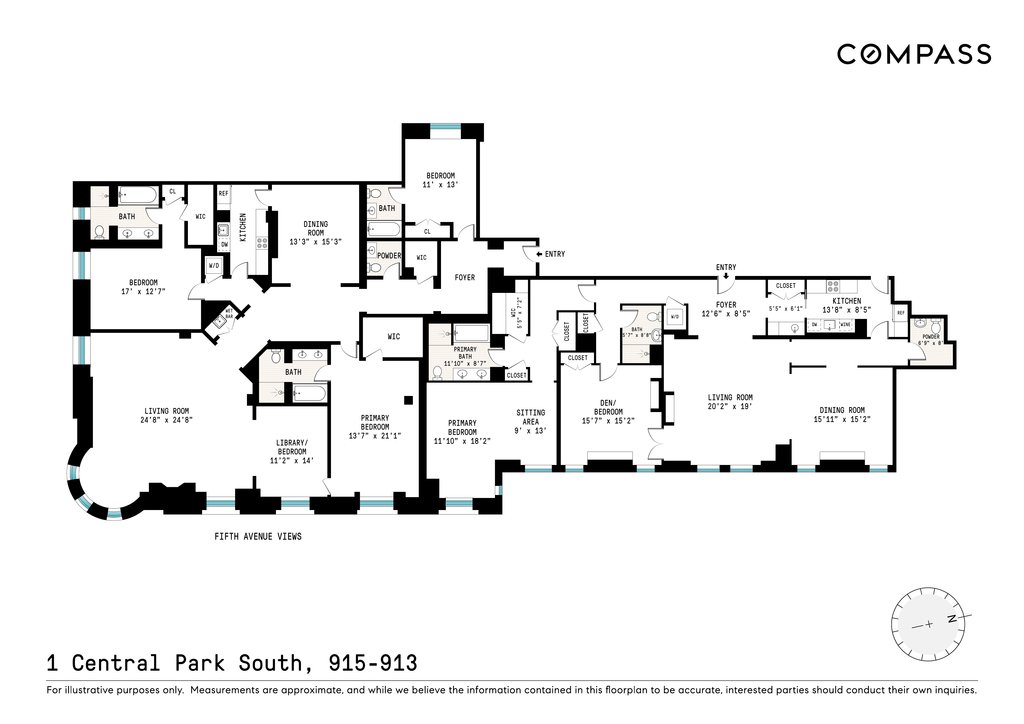 1 Central Park South, Unit 915913 photo 30