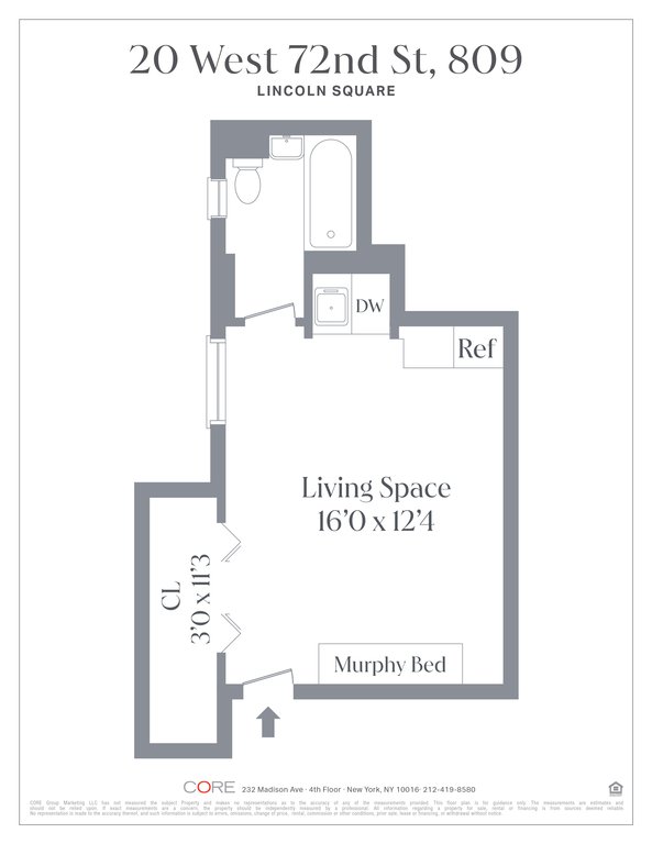 20 West 72nd Street, Unit 809 photo 6