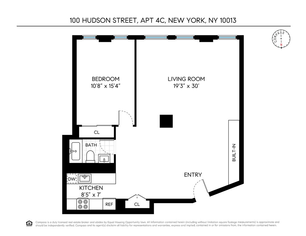 100 Hudson Street, Unit 4C photo 10