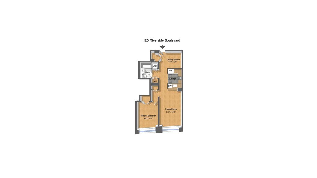 120 Riverside Boulevard, Unit 12F photo 7