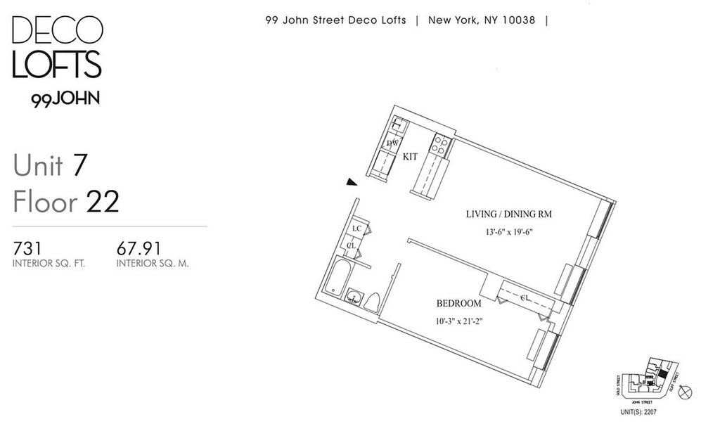 99 John Street, Unit 2207 photo 25