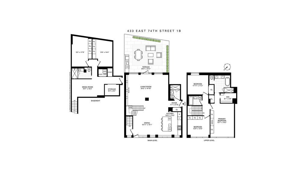 433 East 74th Street, Unit TH/1B photo 15