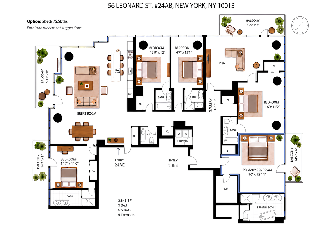 56 Leonard Street, Unit 24ABEAST photo 21
