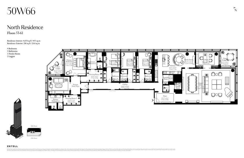 50 West 66th Street, Unit 58N photo 38