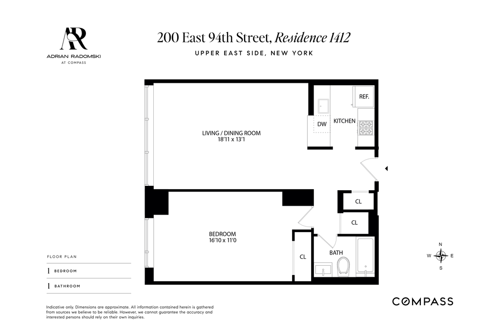200 East 94th Street, Unit 1412 photo 15