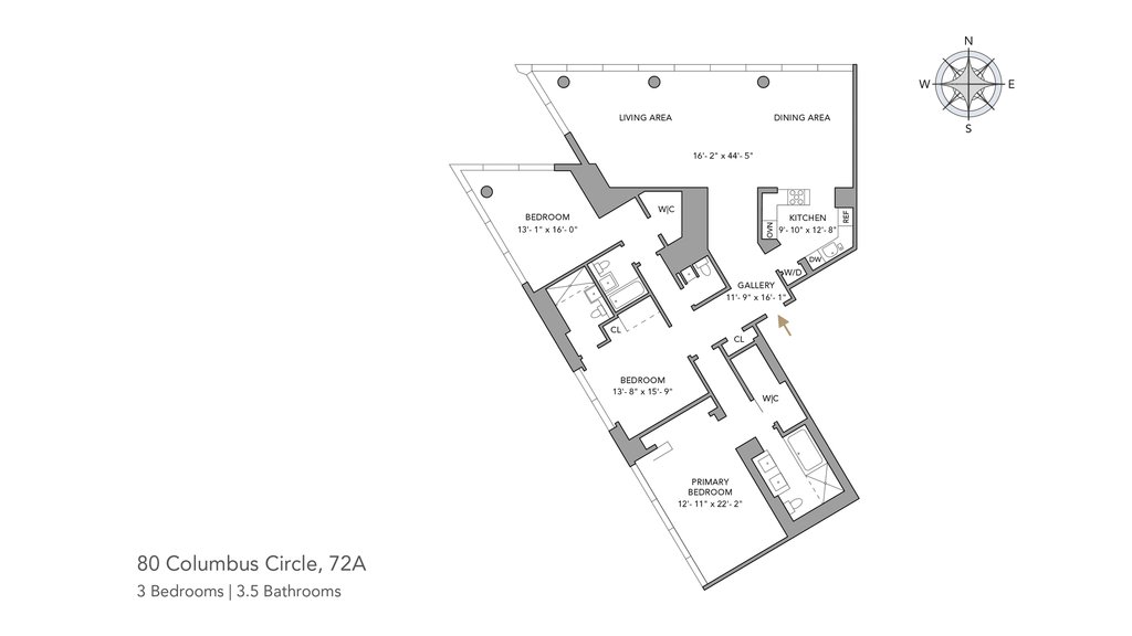 80 Columbus Circle, Unit 72A photo 13