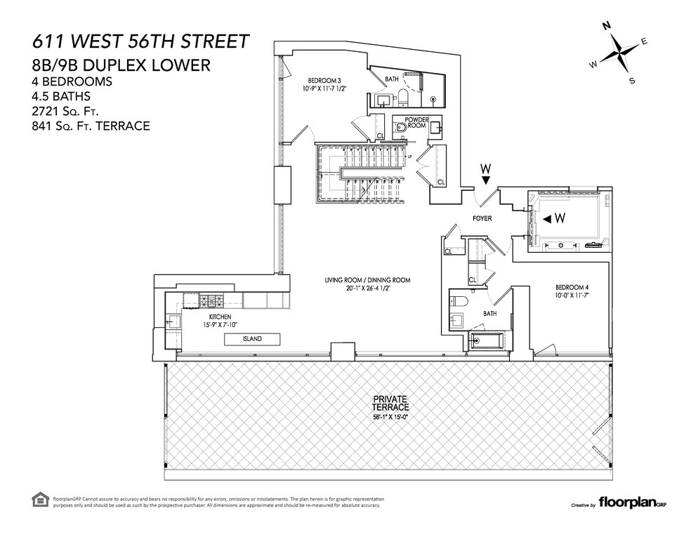 611 West 56th Street, Unit 8B/9B photo 26