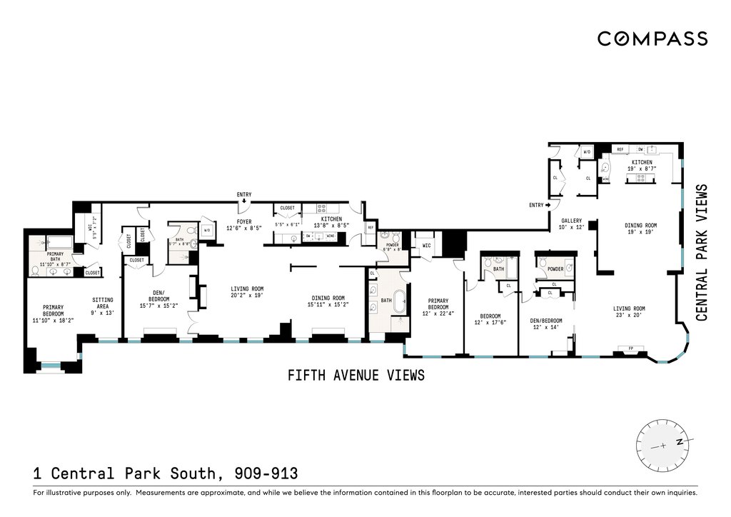 1 Central Park South, Unit 909913 photo 39