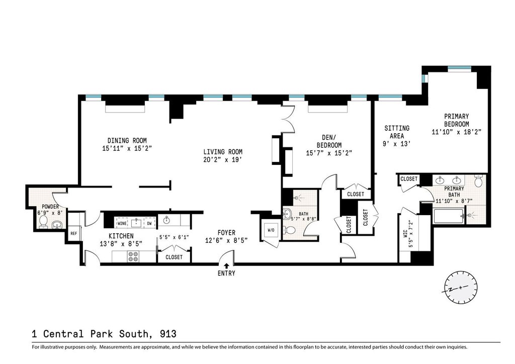 1 Central Park South, Unit 909915 photo 39